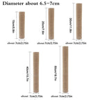 Pişik Ağacı Qülləsi üçün Pişik Cırmaq Dirəyi Sisal İpi dolaşıq Pişik Balası Oyuncaq DIY Pişik Dırmaşma Çərçivəsi Əvəzedici Dirək Cızma Mebeli