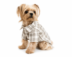 Dog clothes Spring Summer Plaid Shirt for Dogs And Cats Fashionable Cute Pet Clothing Suitable for Small to Medium Dogs
