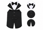 Haustier Hundekleidung Mode Party Show Formeller Anzug Krawatte Fliege Hemd Hochzeit Smoking Halloween Kleid für kleine große Hunde Kleidung Zubehör