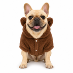 Modische Winter Haustier Hundekleidung Hundemantel Jacke Perro Französische Bulldogge Kleidung Süßer Hunde Hoodie Für Hunde Haustier Kleidung Mops