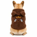 Modische Winter Haustier Hundekleidung Hundemantel Jacke Perro Französische Bulldogge Kleidung Süßer Hunde Hoodie Für Hunde Haustier Kleidung Mops