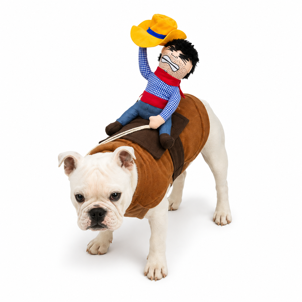 Hundekleidung Lustiges Cosplay Halloween Kostüm Welpen Kätzchen Cowboy Kleidung Kreative Haustier Neuheit Party Outfits Bulldogge Mops Chihuahua