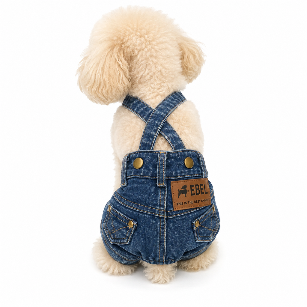 Denim Dog Clothes Jeans Pet Dogs Clothing For Small Medium Dog Costume Chihuahua Clothes For Dogs Coat Jacket Puppy Pet Jumpsuit