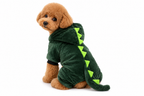 Haustier-Hundekleidung Warme weiche Fleece-Hundejumpsuits Haustierkleidung für kleine Hunde Welpen Katzen Hoodies Chihuahua Yorkshire Kostümmäntel