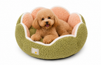 Super Katzenbett Warmer Schlaf Katzenkorb Weicher Langer Plüsch Bestes Haustier Hundebett für Hunde Korb Kissen Katzenbett Katzenmatte Tiere Schlafend