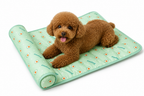 Hundekühlmatte Sommerdecke Atmungsaktives Haustierbett Sofa Waschbare Decke für kleine, mittlere und große Hunde und Katzen