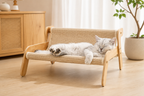 Cat Bed Replacement Cover Cushion Rug Mattress Replacement Mat Accessories for Cats Elevated Bed Pet Cot Furniture Cage Kennel