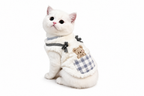 Niedliche Katzen-Hundekleidung, Winter-Plüschweste, weiches Fleece-Kätzchen-Jäckchen, warmer Welpenmantel, Bekleidung für kleine Hunde und Katzen