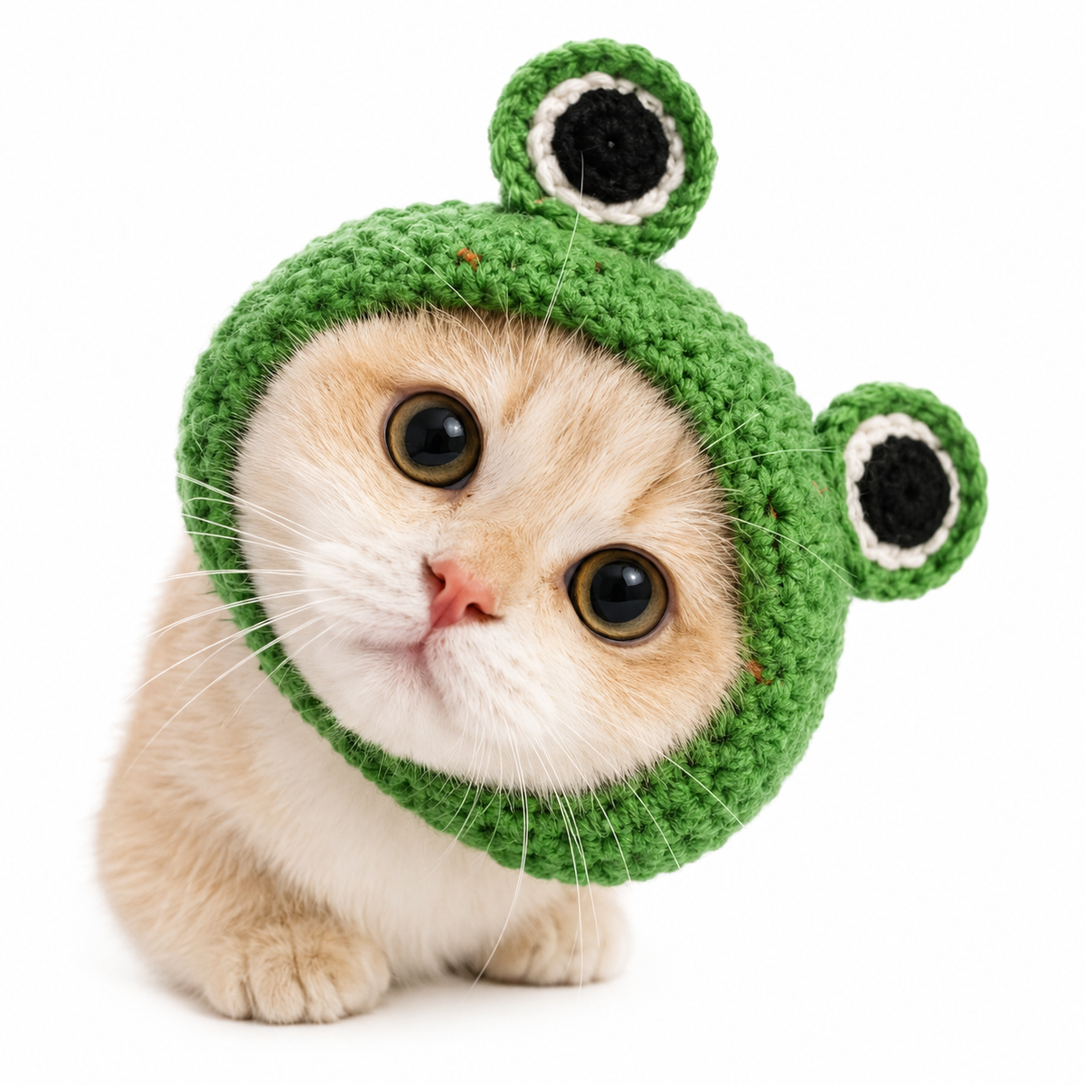 Autumn Winter Cat Hat Elastic Cute Refined Pet Hat Puppy Kittens Knitted Hat Party Photo Shoot Props Decoration Cat Accessories