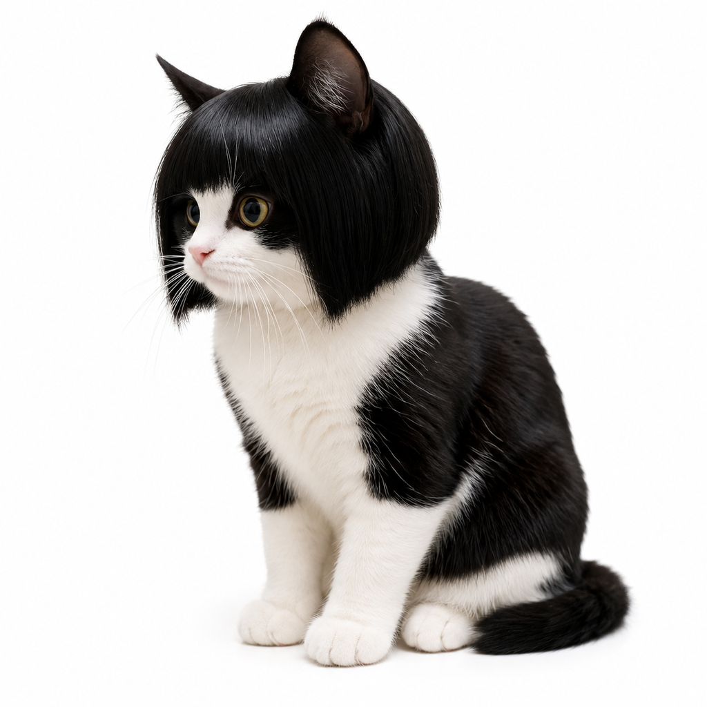 Katzenperücken-Accessoires, Hunde-Kopfschmuck, lustiges Kostüm, Welpen-Cosplay, Verkleidung, niedliche Tierperücke, Cosplay, lustige Requisiten, Kopf-Accessoires