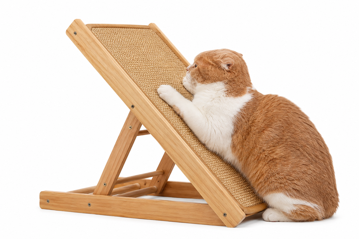 Sturdy Sisal Cat Scratching Board- No Mess, Sofa-Safe Design, Suitable for Exercise and Rest- Perfect Gift for Cats