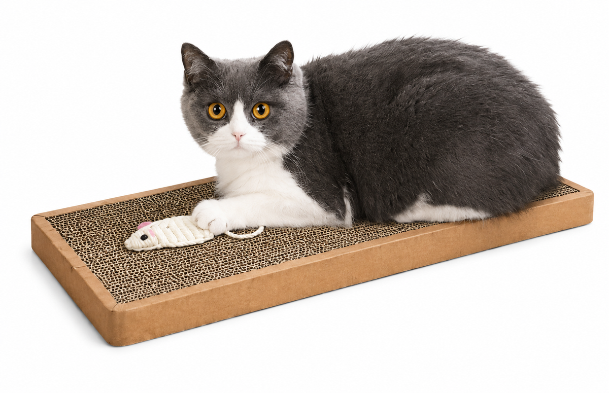 1 Set Cat Scratcher - Indoor Cat Scratcher Pad & Scratching Posts, Ideal Cat Toys for Claw Maintenance
