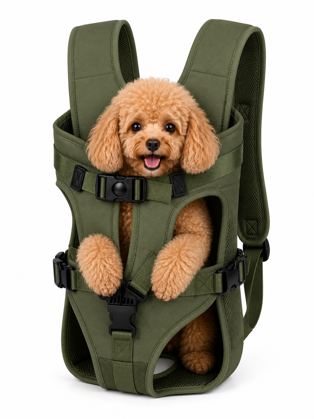 Pet Bag Outdoors Carrying Front-Hugging Large Dog Backpack Convenient Carrying Bag