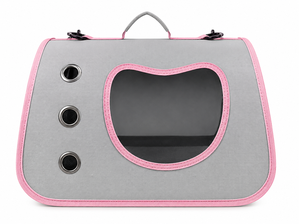 Portable Pet Carrier Bag for Small Dogs Cats Outdoor Foldable Cat Bag Breathable Cat Shoulder Bag Kitten Carrying Bag