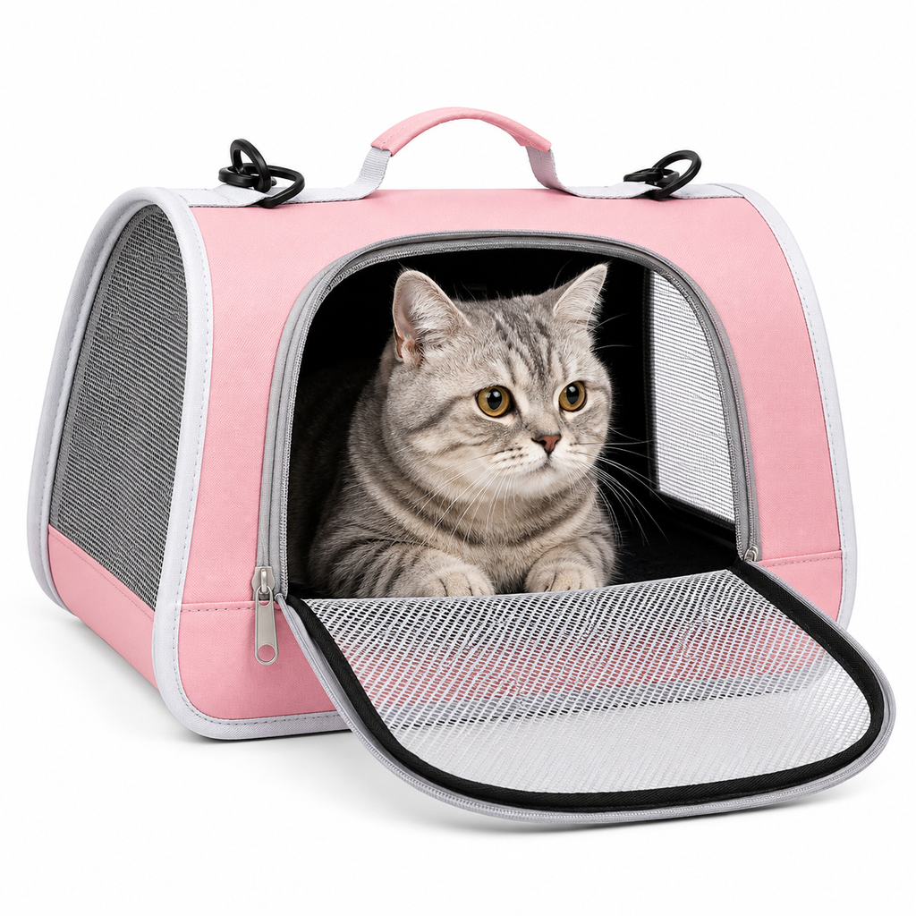 Pet Outing Portable Cat Dogs Handbag Summer Breathable Carrier Travel Puppy Kitten Single Shoulder Bag Pet Carrying Bag Supplie