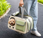 1Pcs Portable Pet Carrier Cat Bag For Cats And Dogs Ideal For Travel And Outdoor Activities Suitable For Cats And Small Dogs