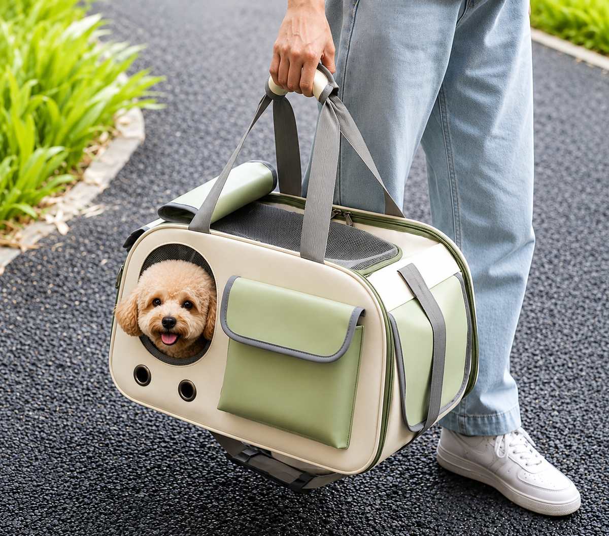 1Pcs Portable Pet Carrier Cat Bag For Cats And Dogs Ideal For Travel And Outdoor Activities Suitable For Cats And Small Dogs