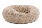 40–90 cm, 6 Größen, rundes Haustierbett für große Hunde, superweiches Katzenbett, Plüsch-Hundehütte für mittelgroße Hunde, Winter, warmes Schlafbett