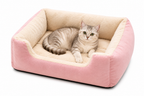 Bett für Katzen Haustierprodukte Kissen Kätzchen Winterzubehör Hund Alle Häuser Zubehör Dinge Accessoire Lebensräume Korb Haus Betten