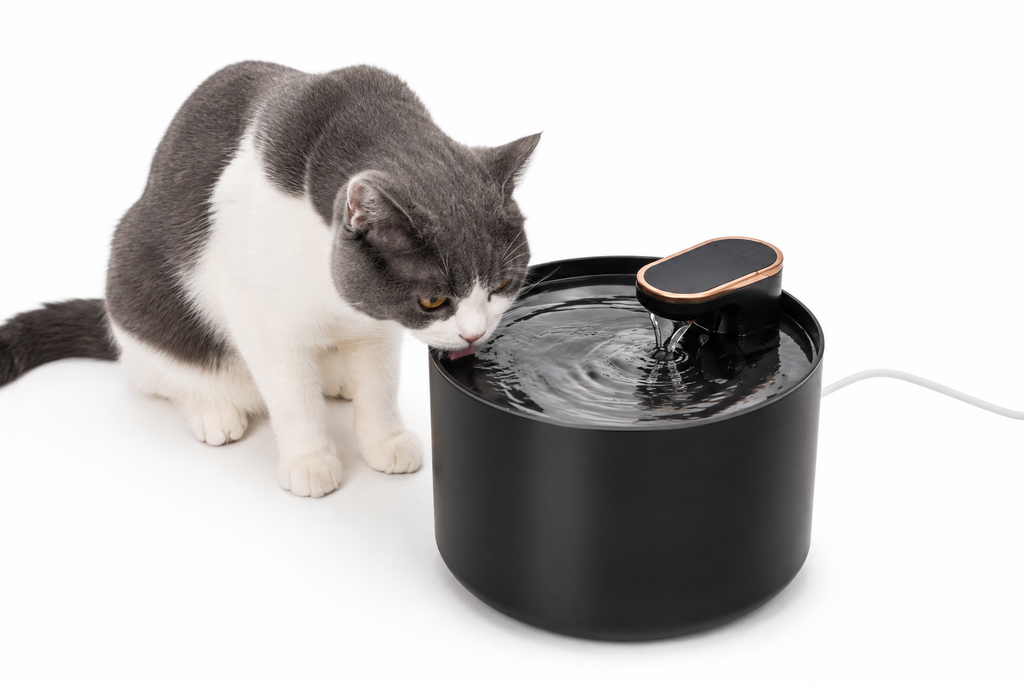 Cat Dog Water Dispenser Cats Drink Water Not Wet Mouth Automatic Circulation Filter Flow Plug-in Pet Supplies