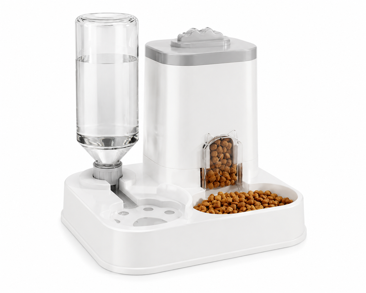 Auto Cat Dog Water Dispenser Builtin Bowl 1 To 10l No Battery Durable 24hr Stylish Accessory Perfect Holiday Gift Pet Lovers