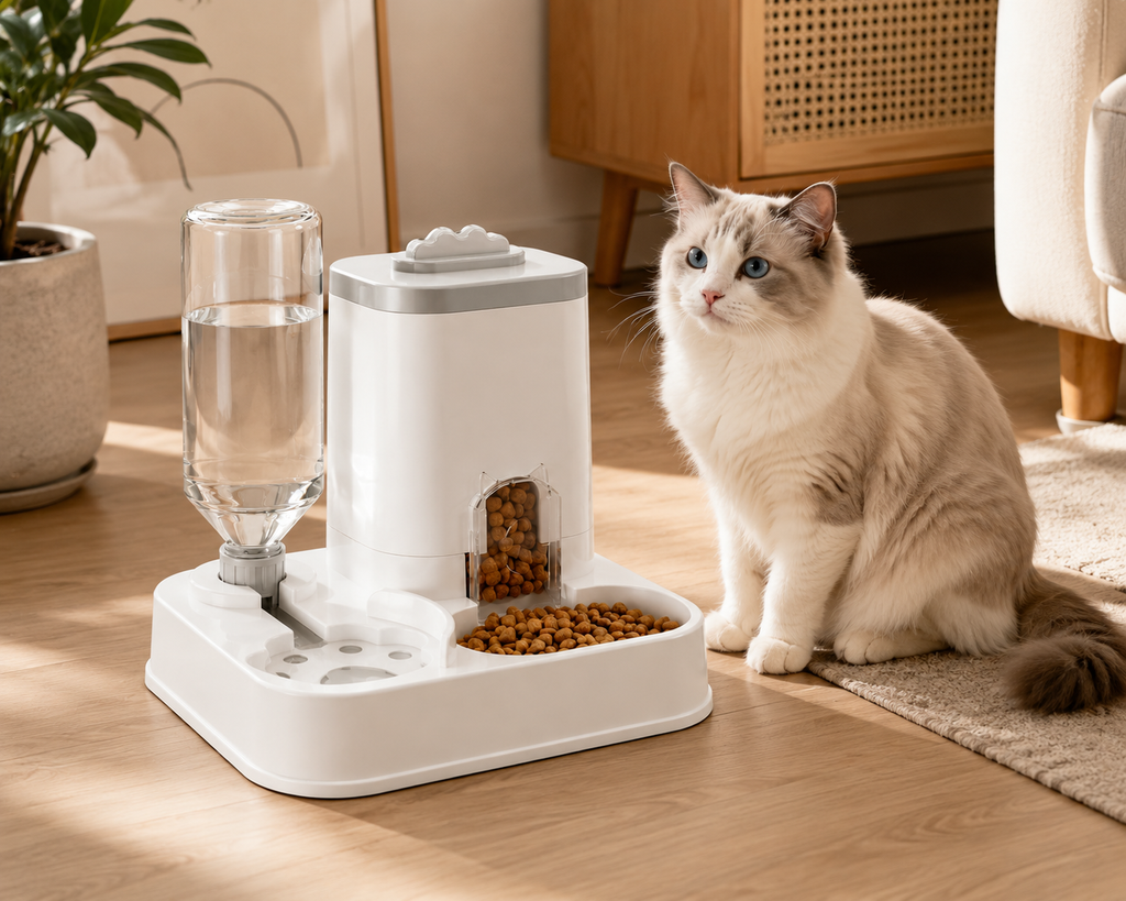 Auto Katzen Hunde Wasserspender Eingebauter Napf 1 Bis 10l Keine Batterie Langlebig 24h Stilvolles Zubehör Perfektes Weihnachtsgeschenk Tierliebhaber