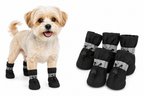 4 Stück Wasserabweisende Hundeschuhe Für Kleine Hunde - Schützen Sie die Pfoten Ihres Haustieres und halten Sie sie trocken, Regen-Stiefel für Hunde im Freien