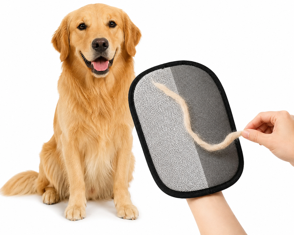 Tierhaarentferner Tragbar Waschbar Kleidung Haarentfernungs-Handschuhe Haustier-Reinigungszubehör