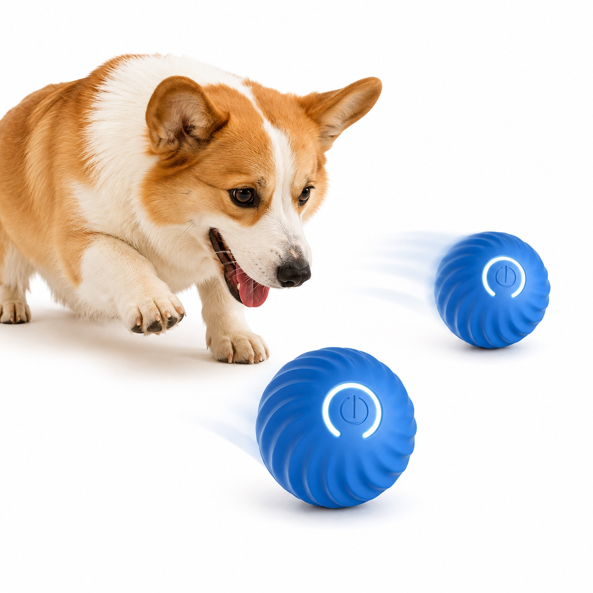 Smart Dog Toys Ball Electronic Interactive Pet Toy Moving Ball USB Automatic Moving Bouncing for Puppy Birthday Gift Cat Product
