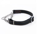 Halsband für Hunde aus echtem Leder, Rindsleder, Martingal-Hundehalsbänder für mittelgroße bis große Rassen, Pitbull, Mastiff, Boxer, Bully, 2,0/2,5 cm