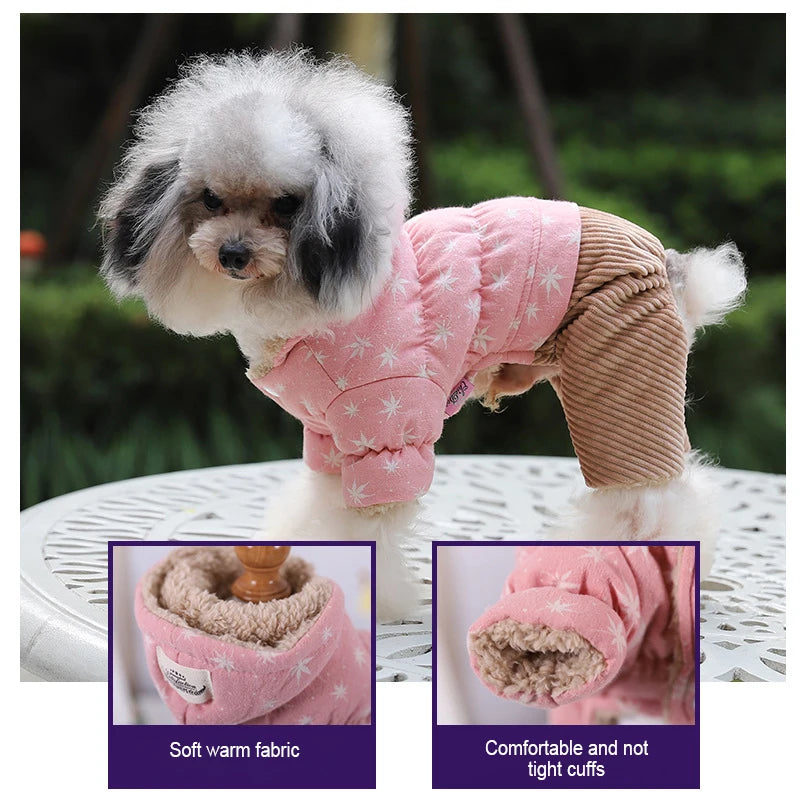 Warme Haustierkleidung für Hunde, Mäntel für kleine Hunde, Jacken, Welpen-Winter-Haustierkleidung für Hunde, Kostümweste, Bekleidung, Teddy
