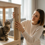 Pişik Ağacı Qülləsi üçün Pişik Cırmaq Dirəyi Sisal İpi dolaşıq Pişik Balası Oyuncaq DIY Pişik Dırmaşma Çərçivəsi Əvəzedici Dirək Cızma Mebeli
