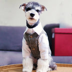 Dog Clothes Pet Gentleman Suit Coat Wedding Party Pet Clothes Dog Vest Coat Small Medium Dogs Cats Costume Bulldog Chihuahua
