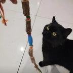 2pcsToy That Attracts Cats To Play - A Natural Cat Toy Made of Rope, Used for Chewing and Dental Care