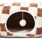 Katzentunnelbett Interaktives Spielzeug Waschbar mit Ball Tunnel Katzenbett Höhle Interaktives Spielzeug für Kätzchen Welpen Kleinen Hund Kaninchen Haustier
