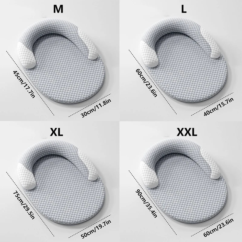 İtlər üçün Sərinlədici Yataq Yay Buz İpək Pişik Dösəkcəsi Oval Ev Heyvanları Yuvası Nəfəs Alan İstiliyi Yayındıran Kiçik Orta Böyük İt və Pişiklər üçün Sərinlədici Yastıq