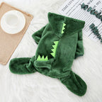 Haustier-Hundekleidung Warme weiche Fleece-Hundejumpsuits Haustierkleidung für kleine Hunde Welpen Katzen Hoodies Chihuahua Yorkshire Kostümmäntel