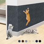 Katzenkratzmatte selbstklebend, interaktive Haustier-Katzenklettermatte, Wand-Ersatz-Kratzpolster, Möbelschutzaufkleber