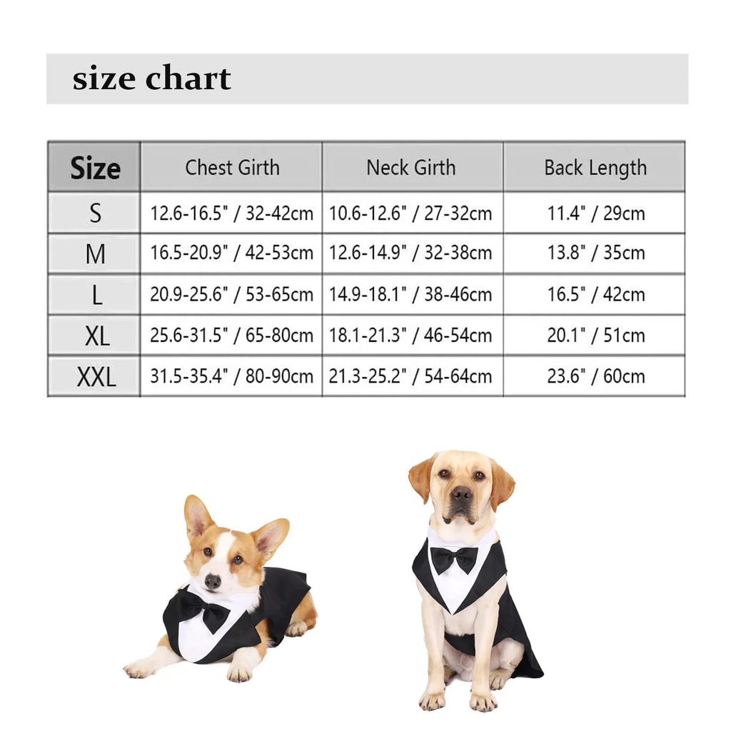 Haustier Hundekleidung Mode Party Show Formeller Anzug Krawatte Fliege Hemd Hochzeit Smoking Halloween Kleid für kleine große Hunde Kleidung Zubehör
