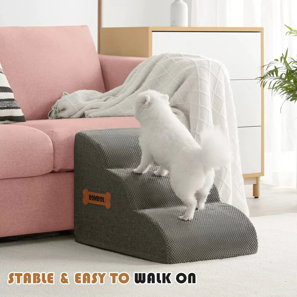 Leiter Hunde Haustiere Knochengriff Welpen Treppe neben Sofa Bett Rampe für Hunde Schutz der Gelenksicherheit Haustiertreppe für ältere Hunde