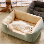 Bett für Katzen Haustierprodukte Kissen Kätzchen Winterzubehör Hund Alle Häuser Zubehör Dinge Accessoire Lebensräume Korb Haus Betten
