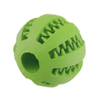 Hundespielzeugball, Ungiftiger Bissfester Spielzeugball für Haustierhunde, Welpen, Katzen, Hundefutterspender, Kauspielzeug, Zahnreinigungsball