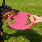 Hunde EVA Flugscheibe Zahn Kaubare Spielzeug Trainierbar Unzerstörbar Haustierbedarf Spielzeuge Groß Sicher Klein Hund Gelenk Robust Spielzeug Widerstandsfähig