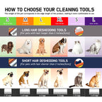 Dog Brush Grooming Accessories Pet Hair Knotting Remover Large Dogs Cat Short Long Hair Anti Lice Combs Cat Hair Care Supplies