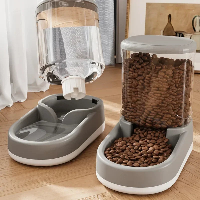 Hundewasserspender Katze Automatischer Futterspender Katzenfütterung Fließend ohne Stromanschluss