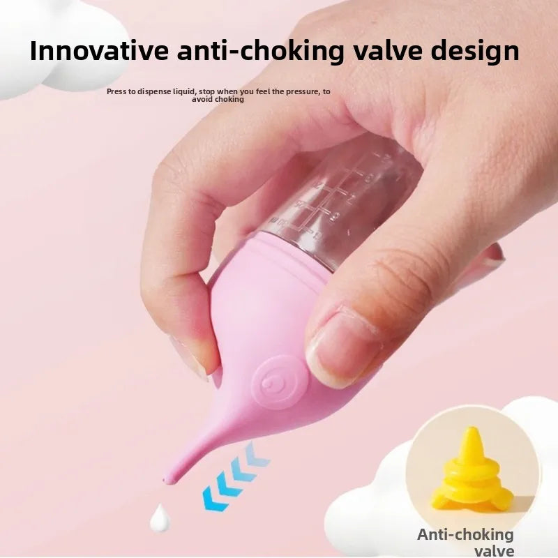 Cat feeding bottle, anti-choking, for kittens and newborn pets, cat and puppy feeding device, feeding nipple