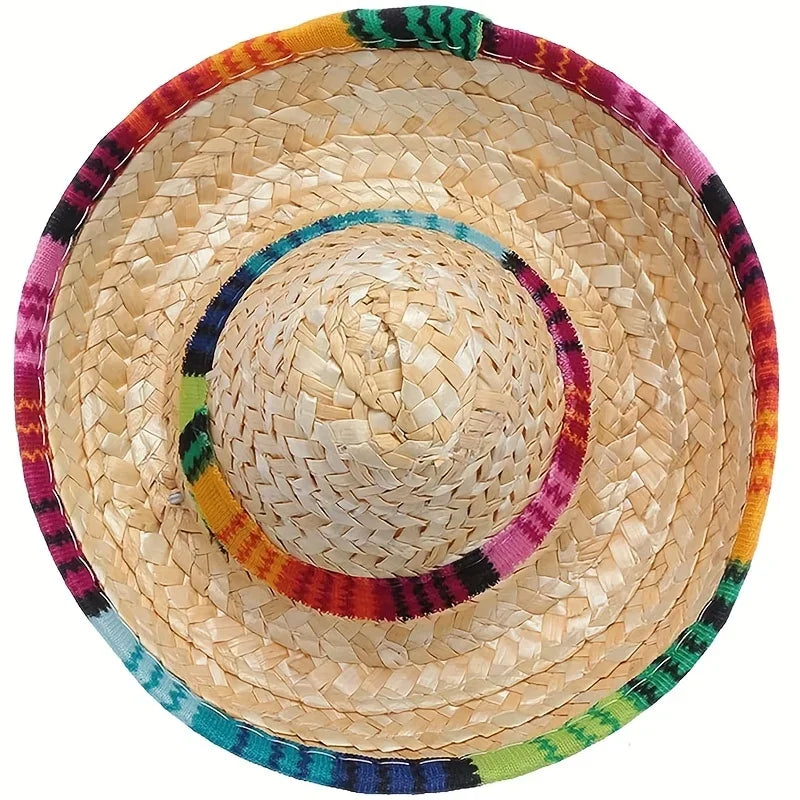 Summer Pet Cat Hat Adjustable, Breathable, Fashionable Cat and Dog Sun Protection Decoration Design Party Supplies