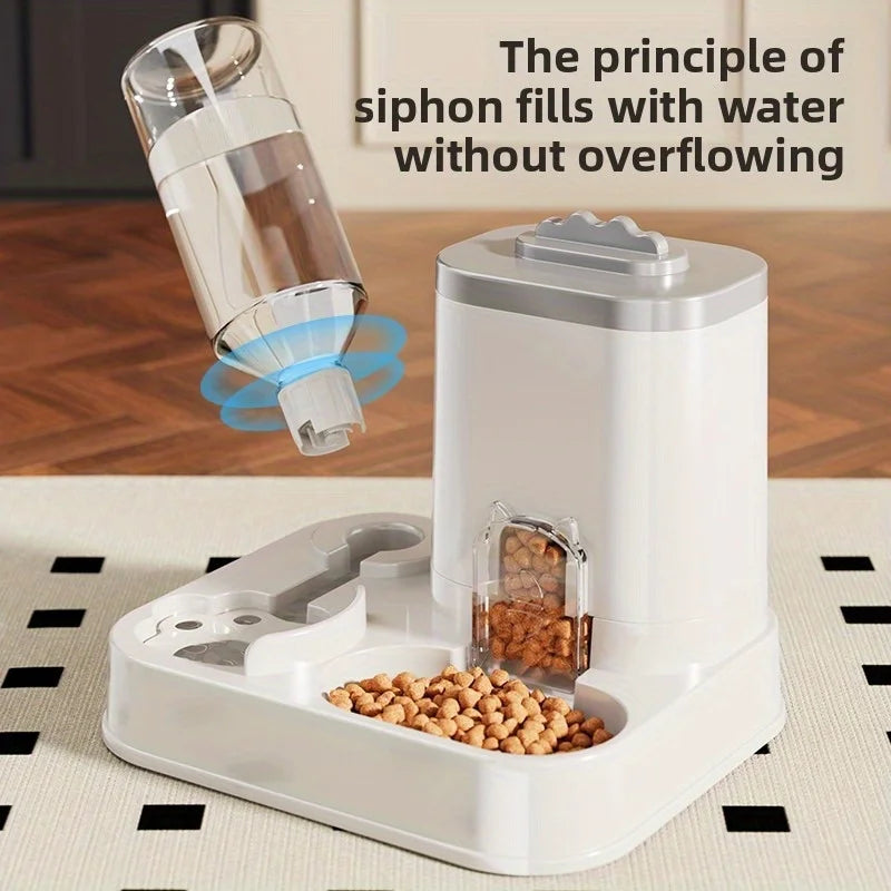 Auto Katzen Hunde Wasserspender Eingebauter Napf 1 Bis 10l Keine Batterie Langlebig 24h Stilvolles Zubehör Perfektes Weihnachtsgeschenk Tierliebhaber