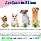 Lustiger interaktiver Quietschball - Bälle für Hunde-IQ-Training, interaktives Haustierspielzeug, stimulierendes Spiel, mentale Stimulation und Bewegung