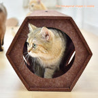 Pet Cat Tunnel Tube Toys Foldable Tunnels for Indoor Cats Kitten Play Tube